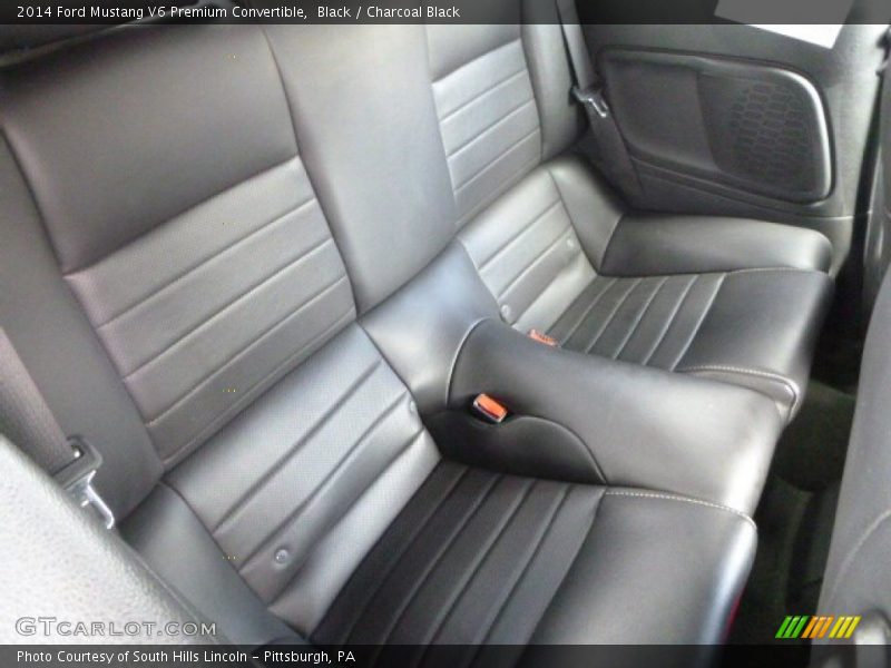 Black / Charcoal Black 2014 Ford Mustang V6 Premium Convertible