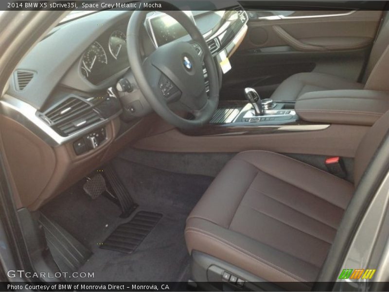 Space Grey Metallic / Mocha 2014 BMW X5 sDrive35i