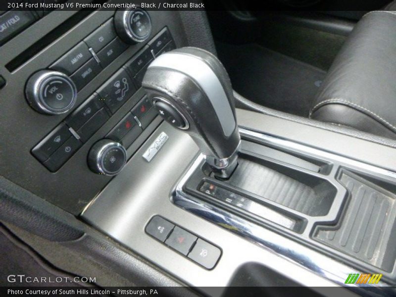 Black / Charcoal Black 2014 Ford Mustang V6 Premium Convertible