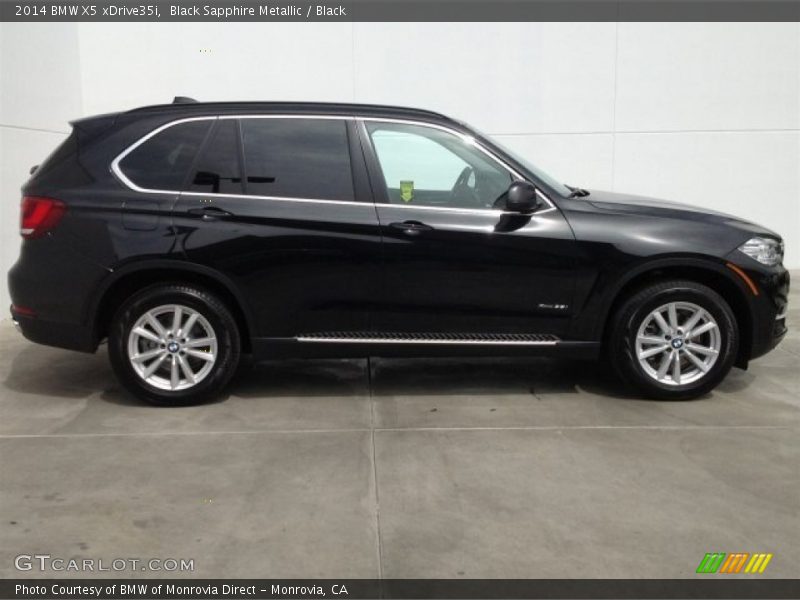 Black Sapphire Metallic / Black 2014 BMW X5 xDrive35i