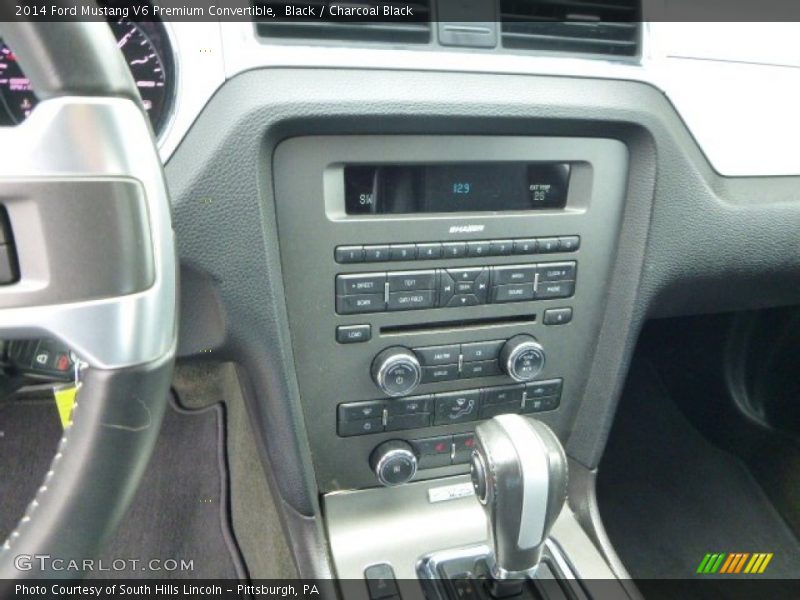 Black / Charcoal Black 2014 Ford Mustang V6 Premium Convertible