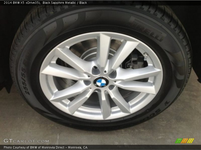 Black Sapphire Metallic / Black 2014 BMW X5 xDrive35i
