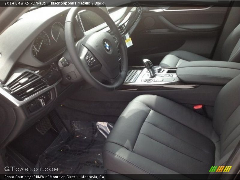 Black Sapphire Metallic / Black 2014 BMW X5 xDrive35i