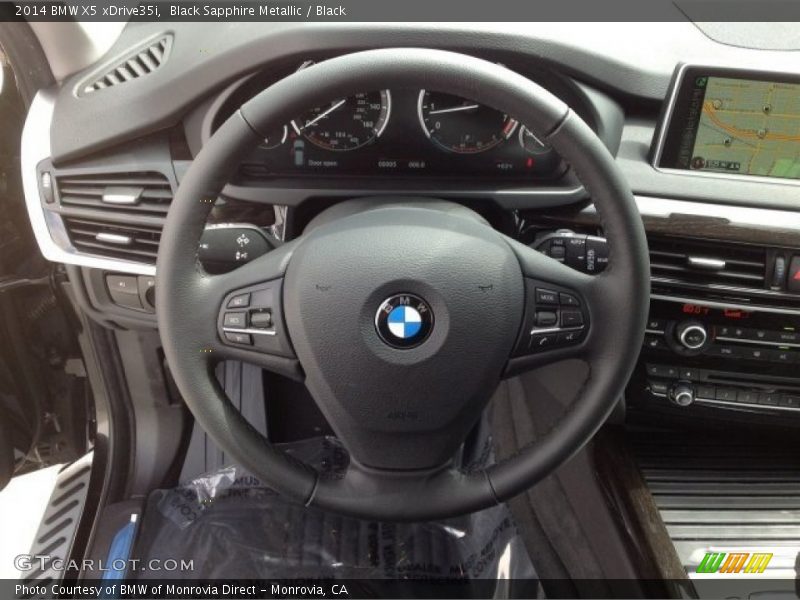 Black Sapphire Metallic / Black 2014 BMW X5 xDrive35i