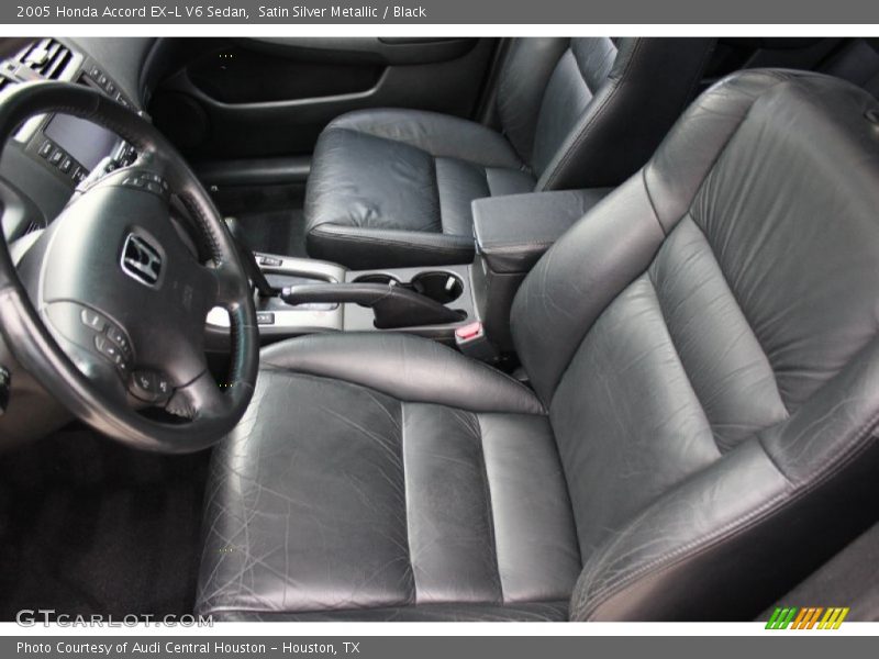 Front Seat of 2005 Accord EX-L V6 Sedan