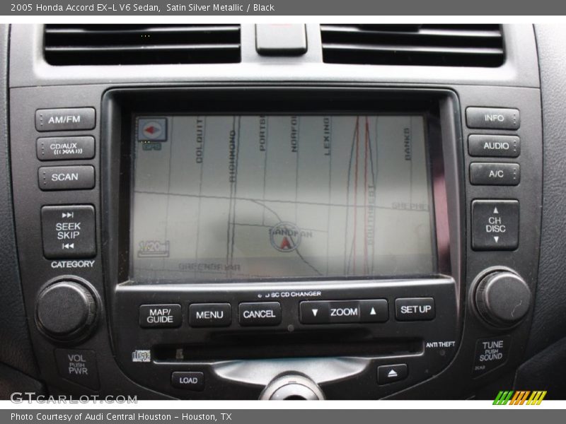 Navigation of 2005 Accord EX-L V6 Sedan