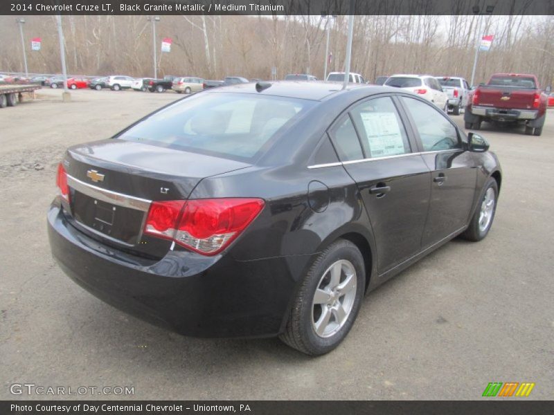 Black Granite Metallic / Medium Titanium 2014 Chevrolet Cruze LT