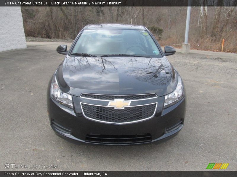 Black Granite Metallic / Medium Titanium 2014 Chevrolet Cruze LT