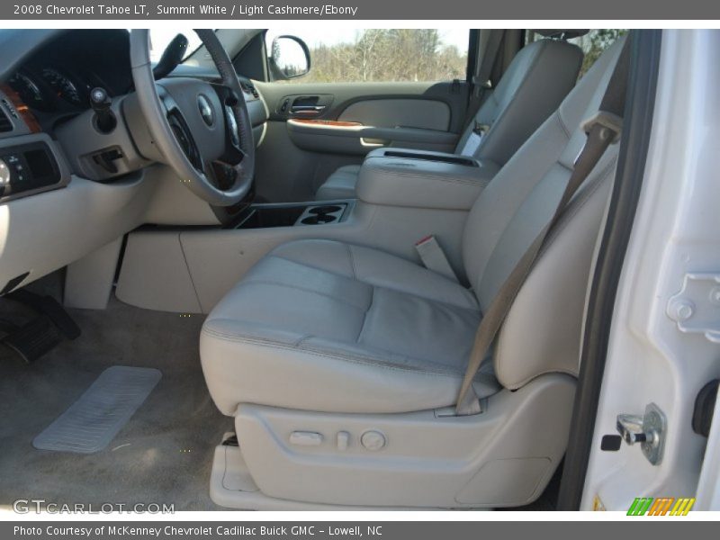 Summit White / Light Cashmere/Ebony 2008 Chevrolet Tahoe LT