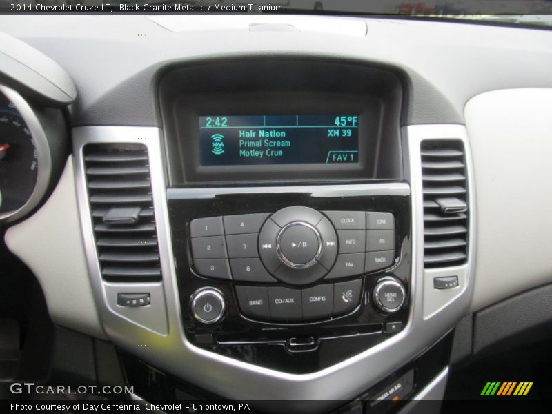 Black Granite Metallic / Medium Titanium 2014 Chevrolet Cruze LT