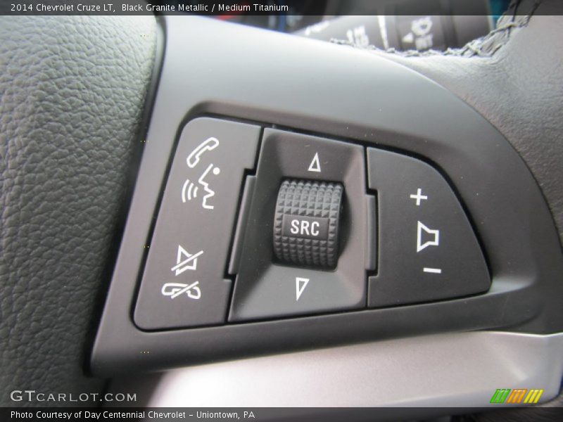 Black Granite Metallic / Medium Titanium 2014 Chevrolet Cruze LT