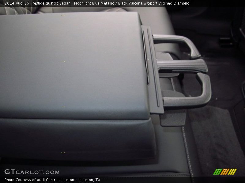Moonlight Blue Metallic / Black Valcona w/Sport Stitched Diamond 2014 Audi S6 Prestige quattro Sedan