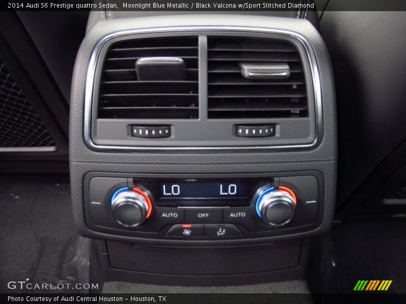 Moonlight Blue Metallic / Black Valcona w/Sport Stitched Diamond 2014 Audi S6 Prestige quattro Sedan