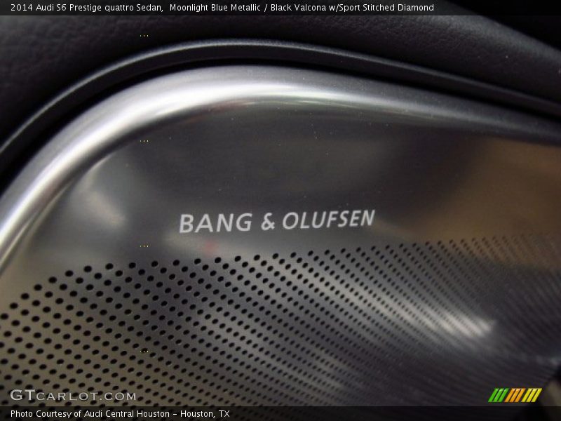 Moonlight Blue Metallic / Black Valcona w/Sport Stitched Diamond 2014 Audi S6 Prestige quattro Sedan