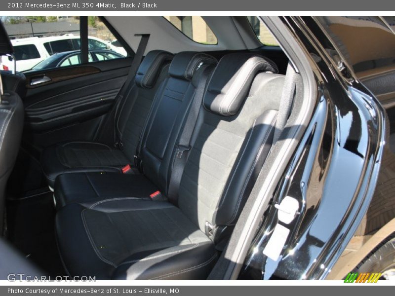 Black / Black 2012 Mercedes-Benz ML 350 4Matic