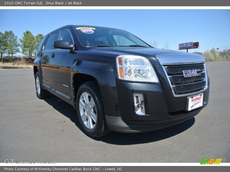 Onyx Black / Jet Black 2010 GMC Terrain SLE