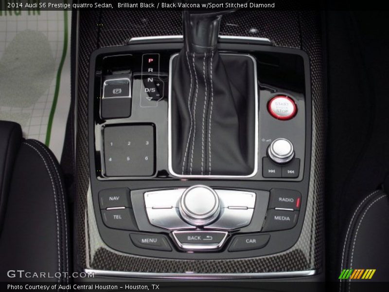 Controls of 2014 S6 Prestige quattro Sedan