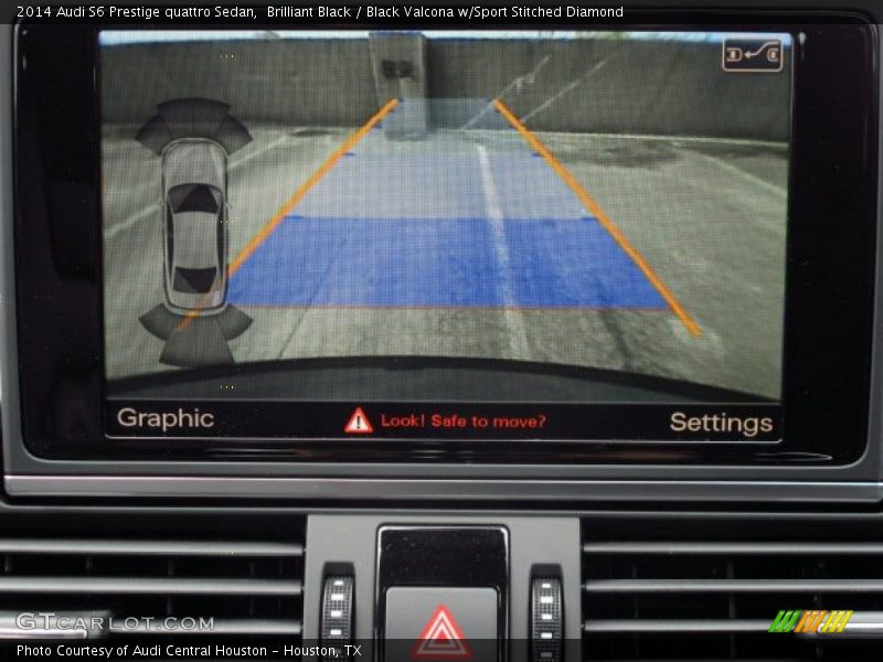 Brilliant Black / Black Valcona w/Sport Stitched Diamond 2014 Audi S6 Prestige quattro Sedan