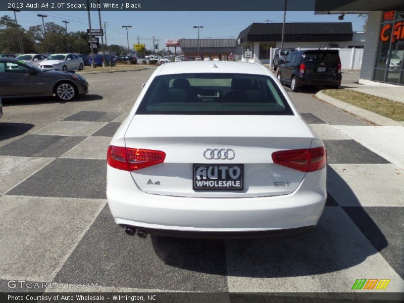 Ibis White / Black 2013 Audi A4 2.0T Sedan
