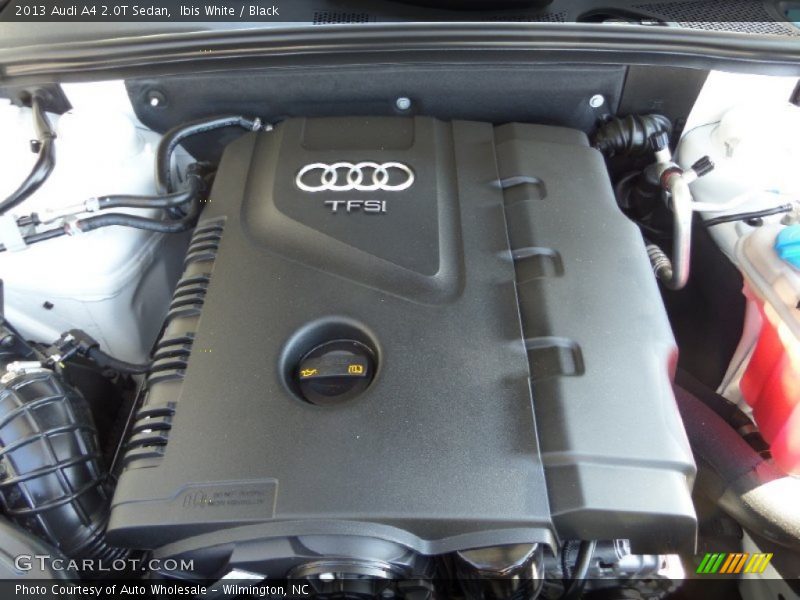 Ibis White / Black 2013 Audi A4 2.0T Sedan