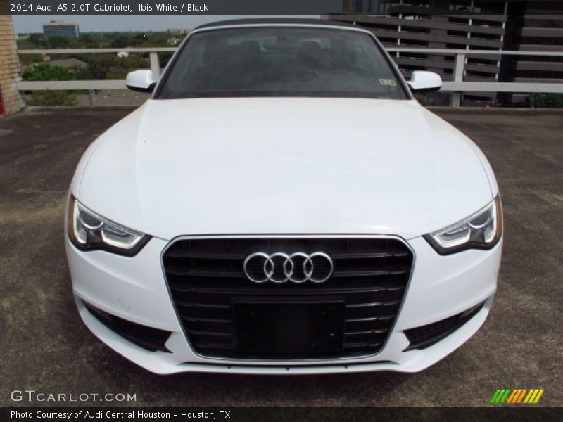 Ibis White / Black 2014 Audi A5 2.0T Cabriolet