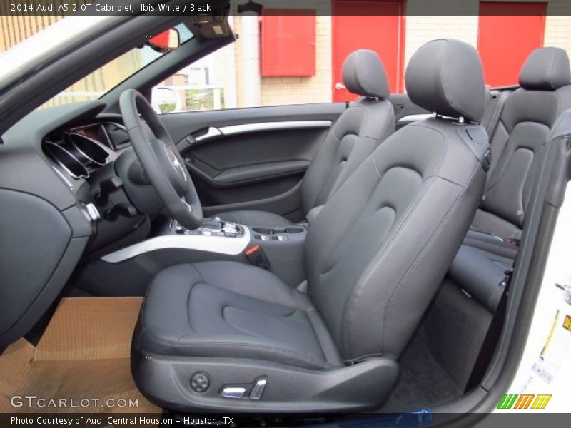 Ibis White / Black 2014 Audi A5 2.0T Cabriolet
