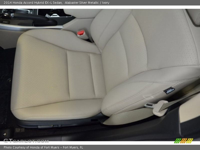 Alabaster Silver Metallic / Ivory 2014 Honda Accord Hybrid EX-L Sedan