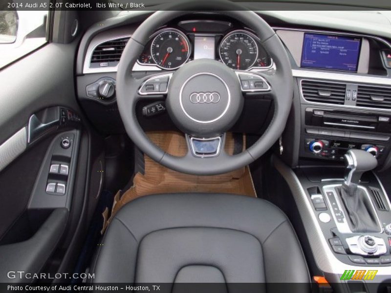 Ibis White / Black 2014 Audi A5 2.0T Cabriolet