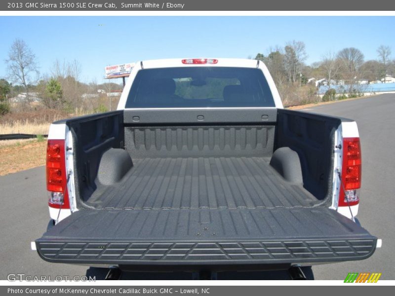 Summit White / Ebony 2013 GMC Sierra 1500 SLE Crew Cab