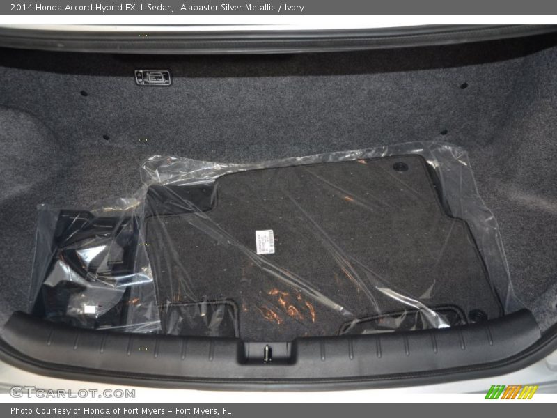 Alabaster Silver Metallic / Ivory 2014 Honda Accord Hybrid EX-L Sedan