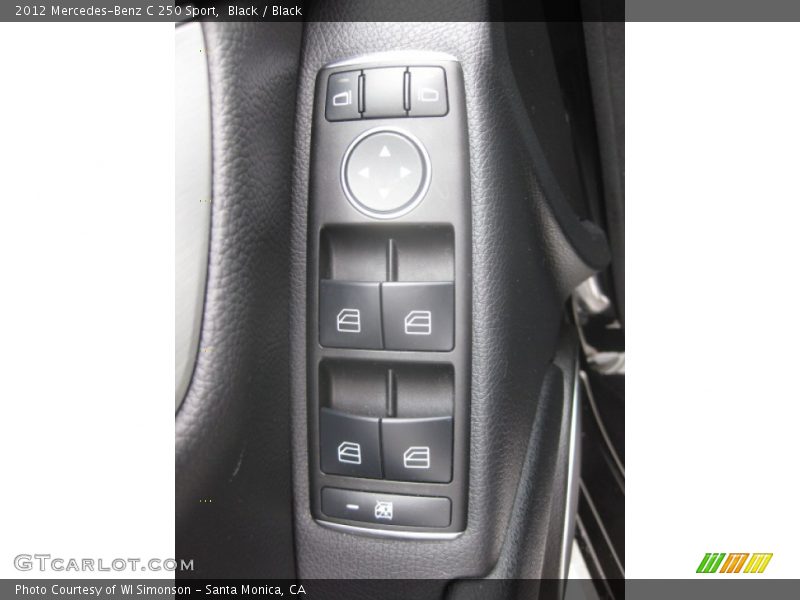 Black / Black 2012 Mercedes-Benz C 250 Sport