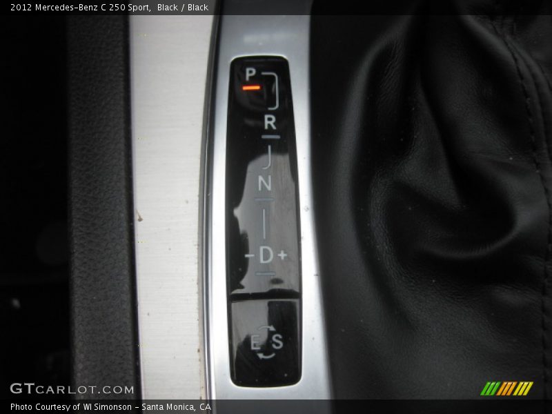 Black / Black 2012 Mercedes-Benz C 250 Sport