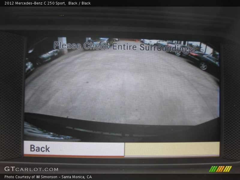 Black / Black 2012 Mercedes-Benz C 250 Sport
