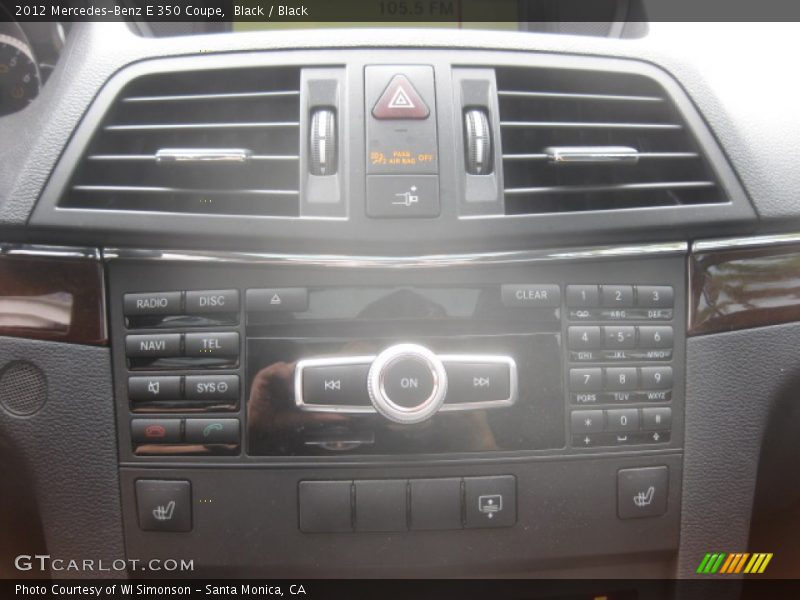 Black / Black 2012 Mercedes-Benz E 350 Coupe