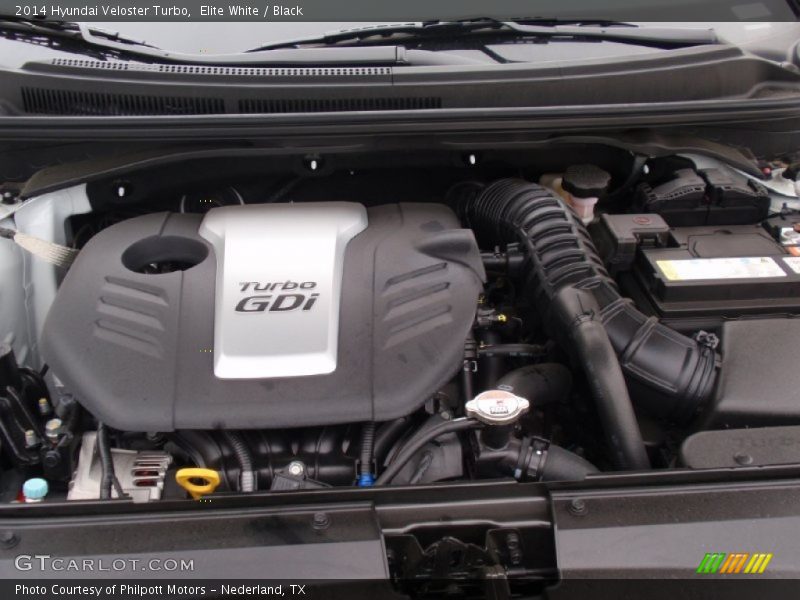 Elite White / Black 2014 Hyundai Veloster Turbo