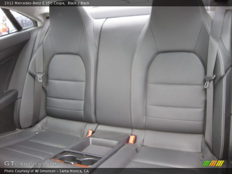 Black / Black 2012 Mercedes-Benz E 350 Coupe