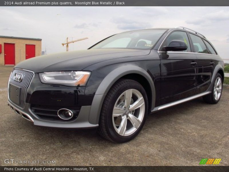 Moonlight Blue Metallic / Black 2014 Audi allroad Premium plus quattro