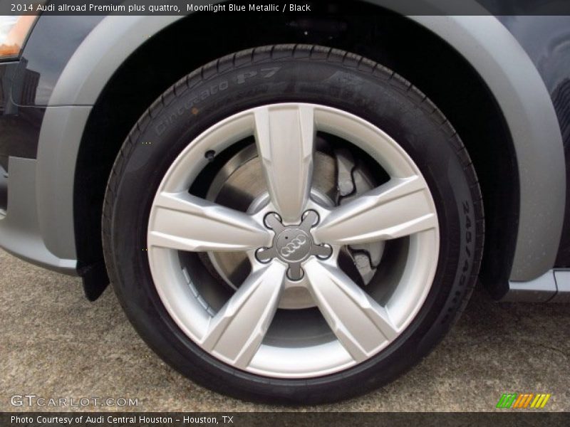 Moonlight Blue Metallic / Black 2014 Audi allroad Premium plus quattro