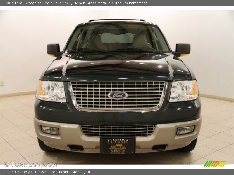 Aspen Green Metallic / Medium Parchment 2004 Ford Expedition Eddie Bauer 4x4