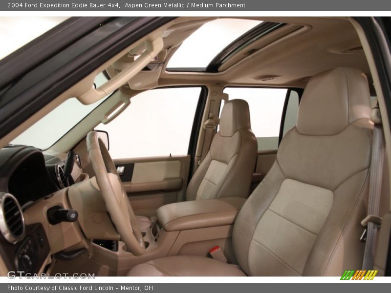 Aspen Green Metallic / Medium Parchment 2004 Ford Expedition Eddie Bauer 4x4