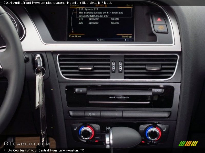Moonlight Blue Metallic / Black 2014 Audi allroad Premium plus quattro