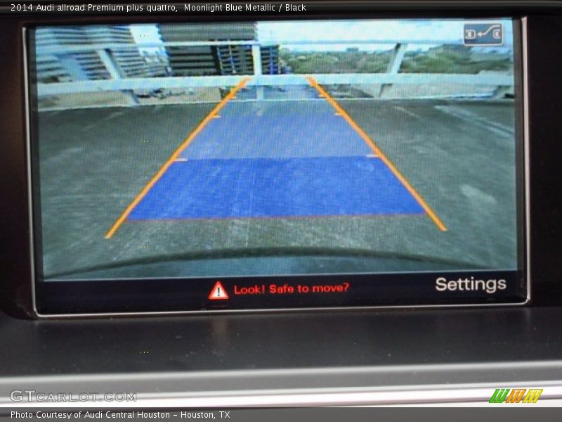 Moonlight Blue Metallic / Black 2014 Audi allroad Premium plus quattro