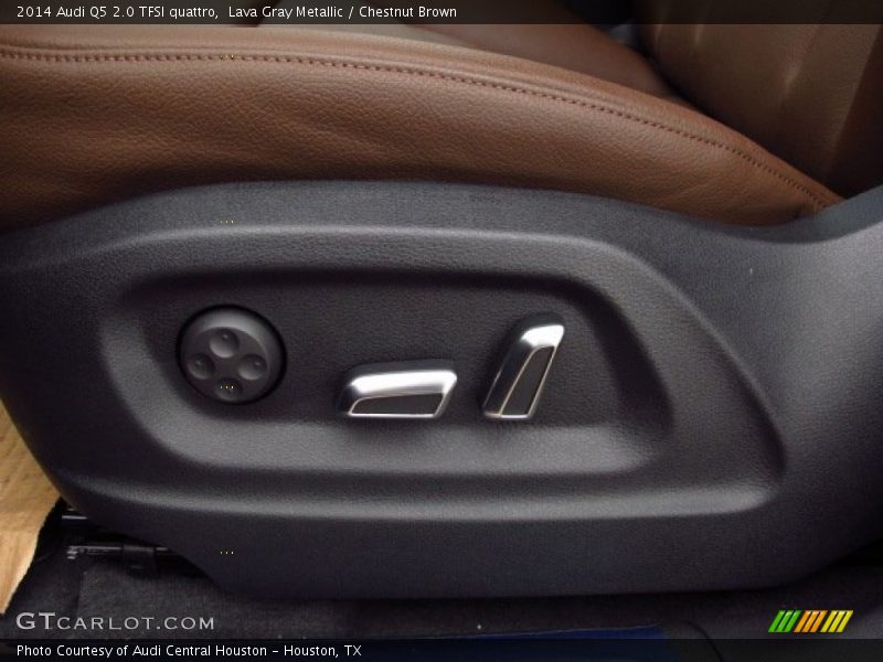 Lava Gray Metallic / Chestnut Brown 2014 Audi Q5 2.0 TFSI quattro