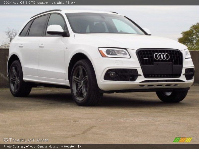 Ibis White / Black 2014 Audi Q5 3.0 TDI quattro