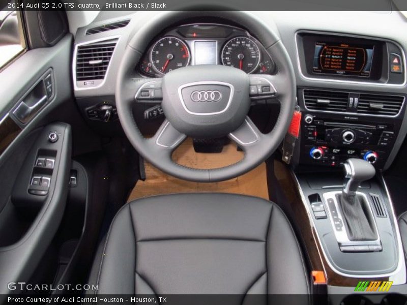 Brilliant Black / Black 2014 Audi Q5 2.0 TFSI quattro