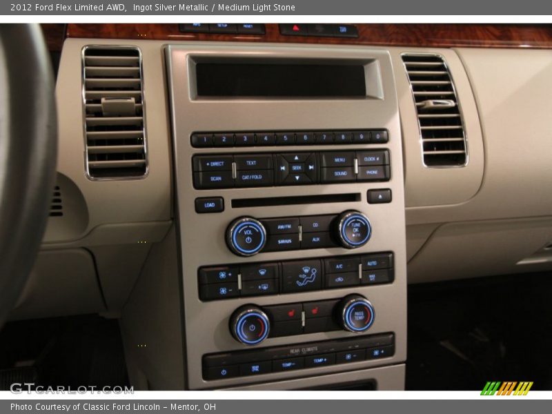 Ingot Silver Metallic / Medium Light Stone 2012 Ford Flex Limited AWD