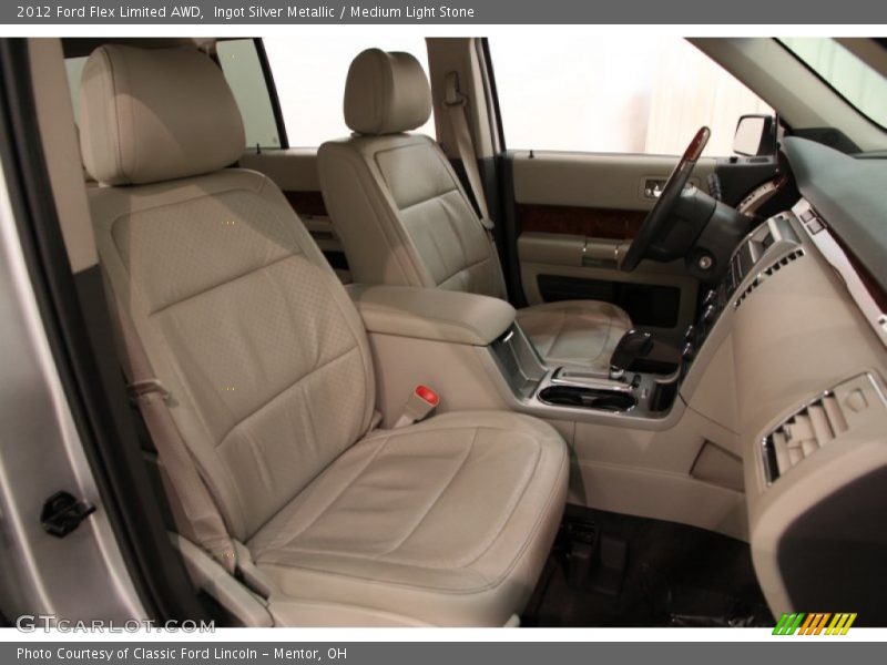 Ingot Silver Metallic / Medium Light Stone 2012 Ford Flex Limited AWD
