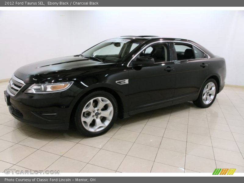 Ebony Black / Charcoal Black 2012 Ford Taurus SEL
