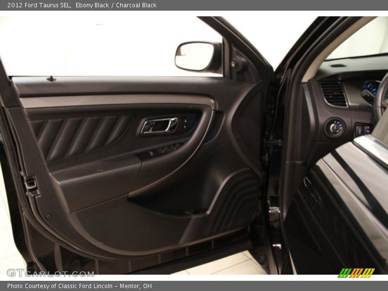 Ebony Black / Charcoal Black 2012 Ford Taurus SEL