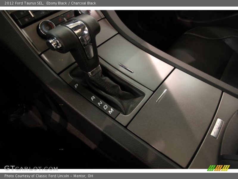 Ebony Black / Charcoal Black 2012 Ford Taurus SEL